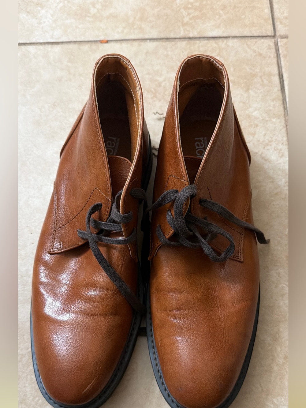 Nordstrom Men's Tan/Brown Leather Chukka Boots